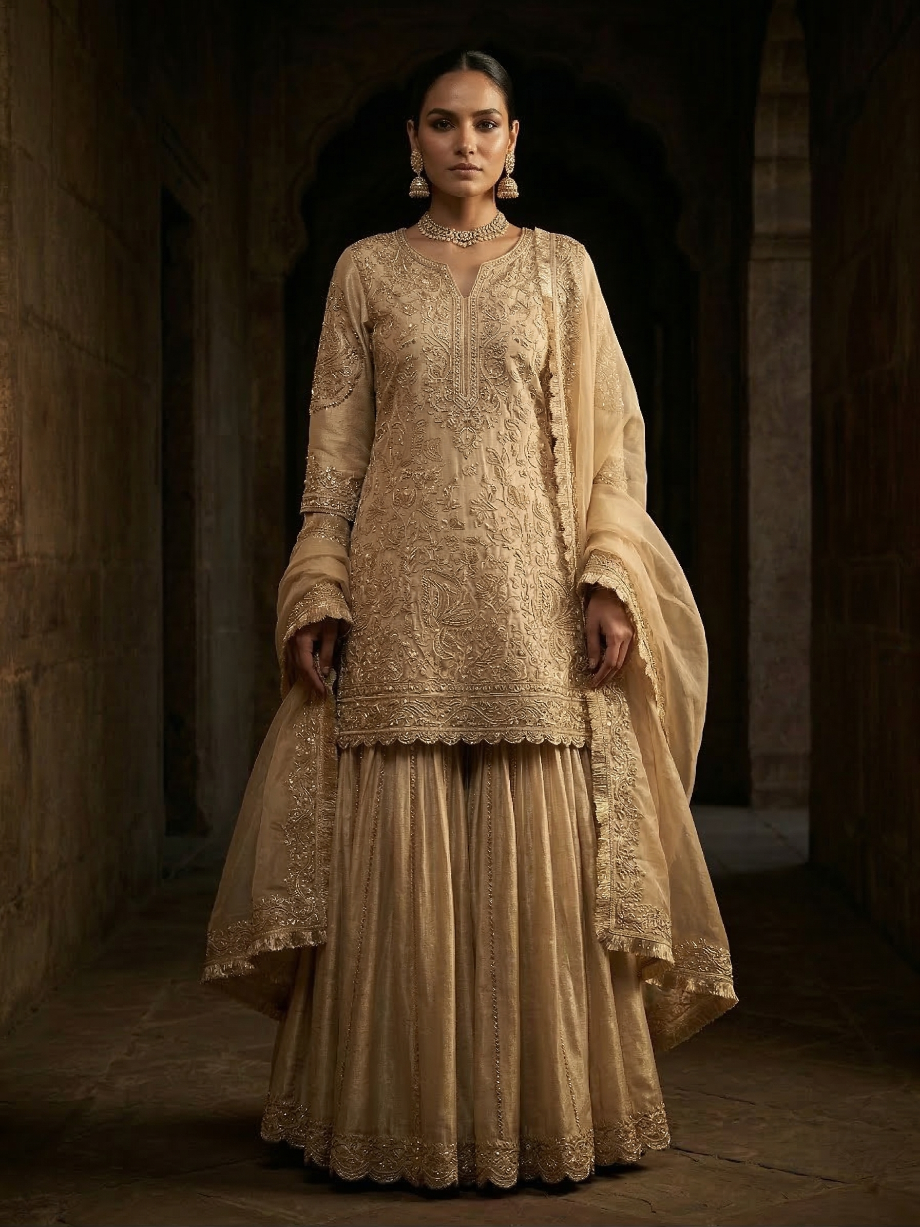 The Golden Hour Gharara